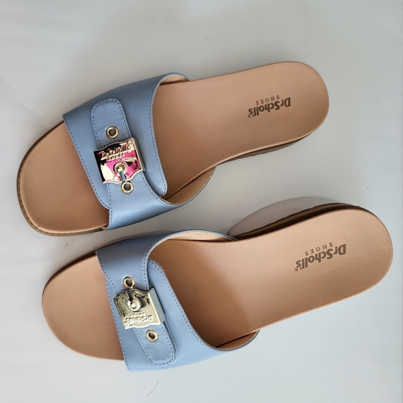 Dr. Schooll's Island Icon Buckle Slide Sandals. - Picture 3 of 11